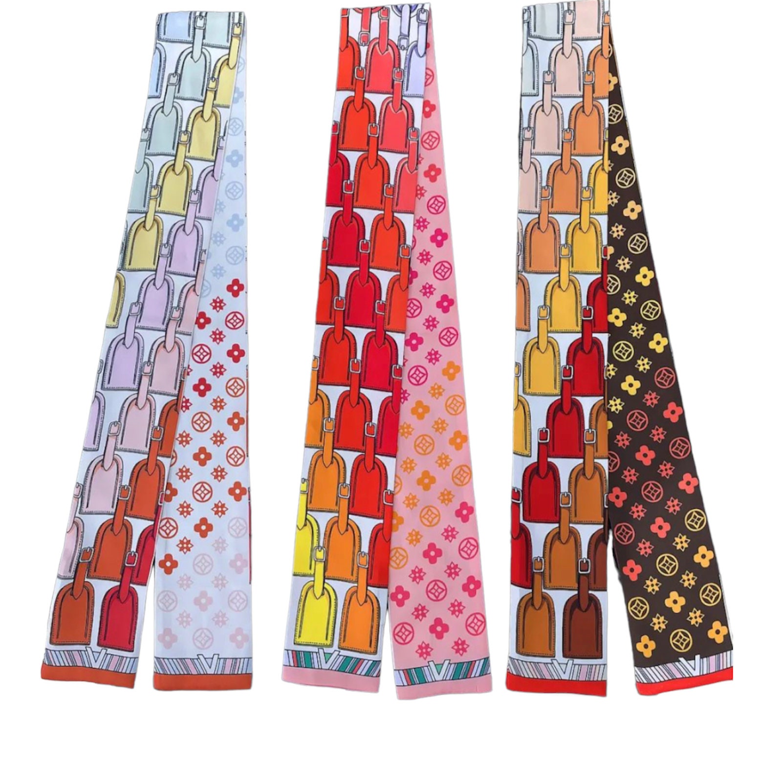 Louis Vuitton Wallpaper Silk Scarf