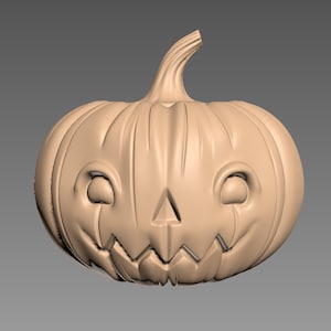 Pumpkin Halloween 3D Model STL