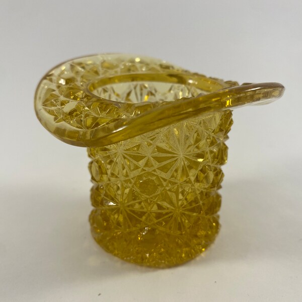 Glass Top Hat Toothpick Holder Etsy