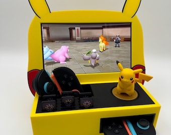 Pikachu New Switch 2 PC Gehäuse Dock Stand Display