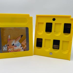 Jumbo Yellow Game Cartridge | Uchwyt na grę Switch x8 błyszczący