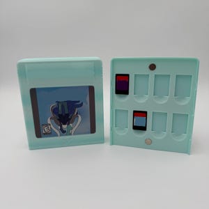 Jumbo Crystal Gameboy Color Cartridge | Uchwyt na gry Switch x8 błyszczący