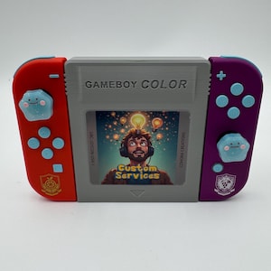 Usługa niestandardowa. Uchwyt adaptera kontrolera Joy Con do Game Cart firmy Gameboy z blokadami szyn.