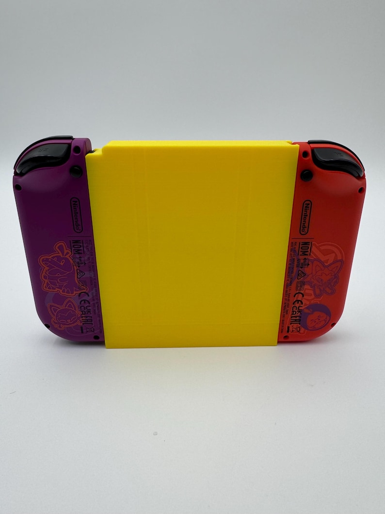 Parody Pokemon Yellow Game Boy Game Cart Joy Con Adapter Switch 1 and 2! image 5
