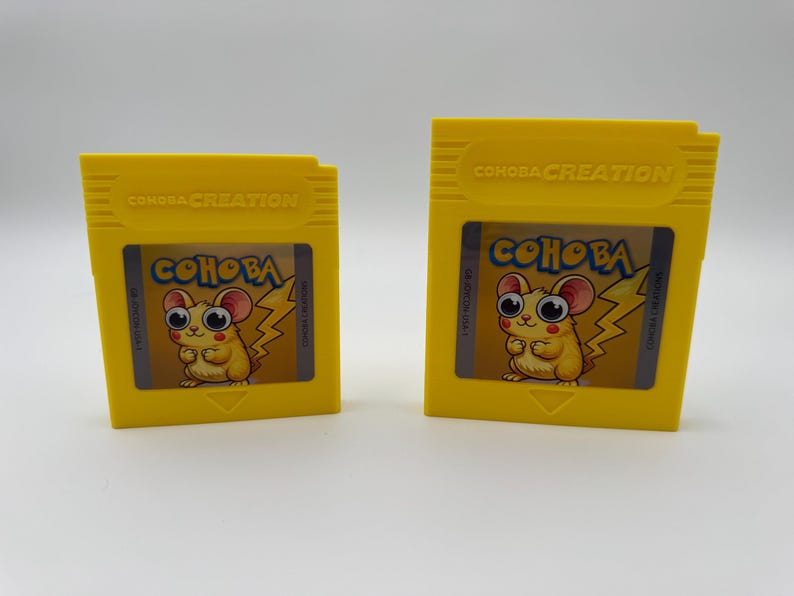 Parody Pokemon Yellow Game Boy Game Cart Joy Con Adapter Switch 1 and 2! image 6