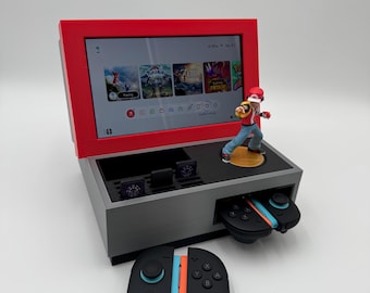 Schalter 2! Altes PC Gehäuse Dock Stand Display