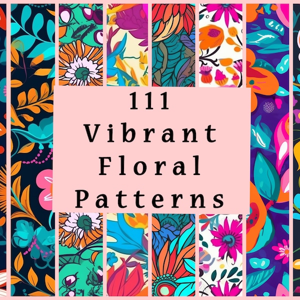 111 Vibrant Floral Patterns
