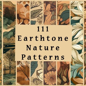 111 Earth-tone Nature Patterns