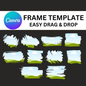 DIY-penseel png op CANVA met eenvoudig slepen en neerzetten, bewerkbare canvasframes bundel ontwerpen penselen, canvasframes met bleekeffect, canvasframes