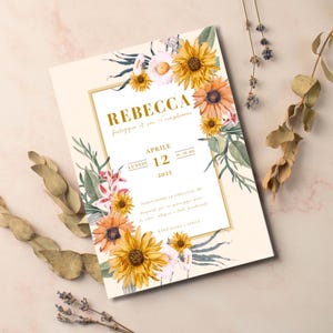 Invito digitale per compleanno per bambini, verticale e quadrato. Personalizza il tuo invito con Canva in modo semplice.