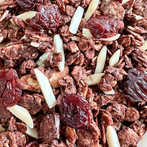 Cherry Almond Chocolate Granola: 17 ounces
