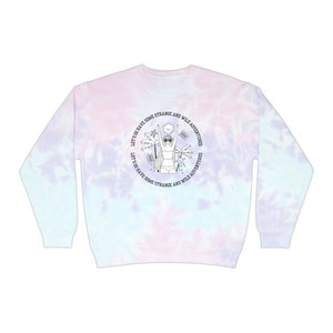 Strange and Wild Adventures-Unisex Tie-Dye Sweatshirt