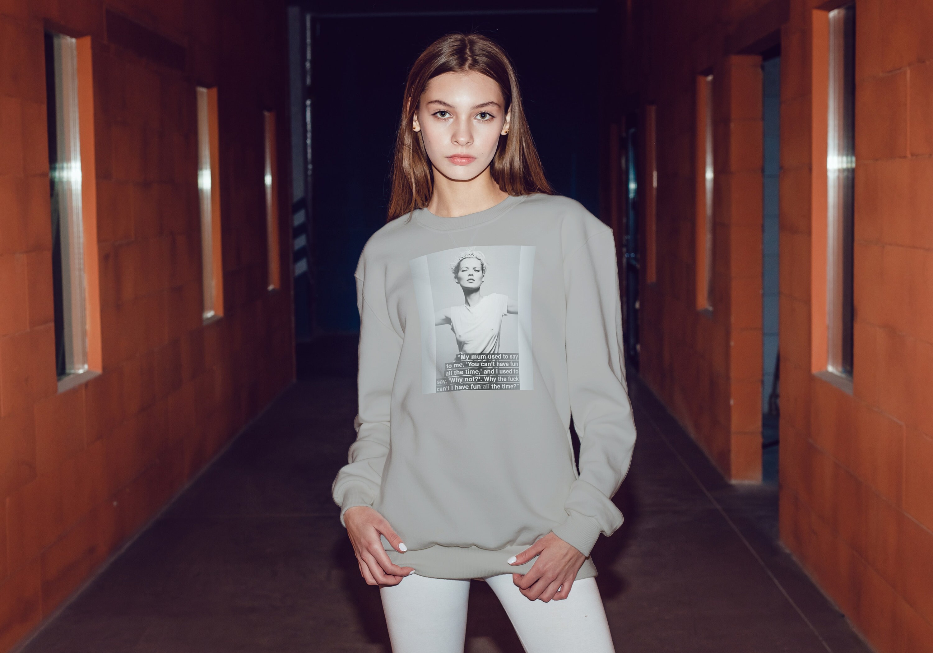 トップス Hooded Sweatshirt MSupreme Kate Moss Kate Moss Supreme Hoodie