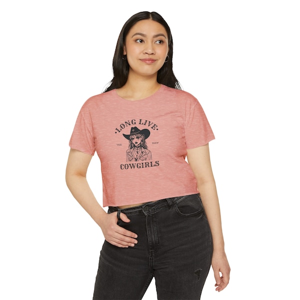 Long Live Cowgirls-Stagecoach Women's Festival Crop Top