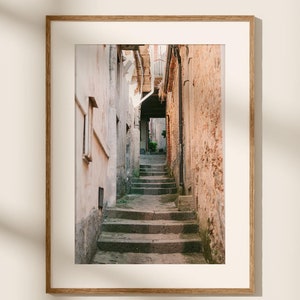 Rustic Italian Printable Wall Art - Travel Photography Print - Photo Art Download