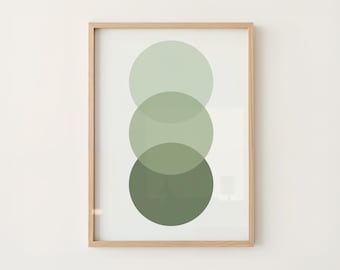 Salbeigrüne abstrakte Kunst (Digitaler Download)