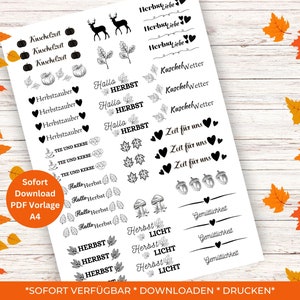 Candle tattoo candle sticker autumn brown PDF template Halloween PDF template candle tattoo candle sticker candles waterslide film download