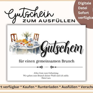 Personalizable voucher breakfast template go for breakfast voucher template to print breakfast yourself gift voucher