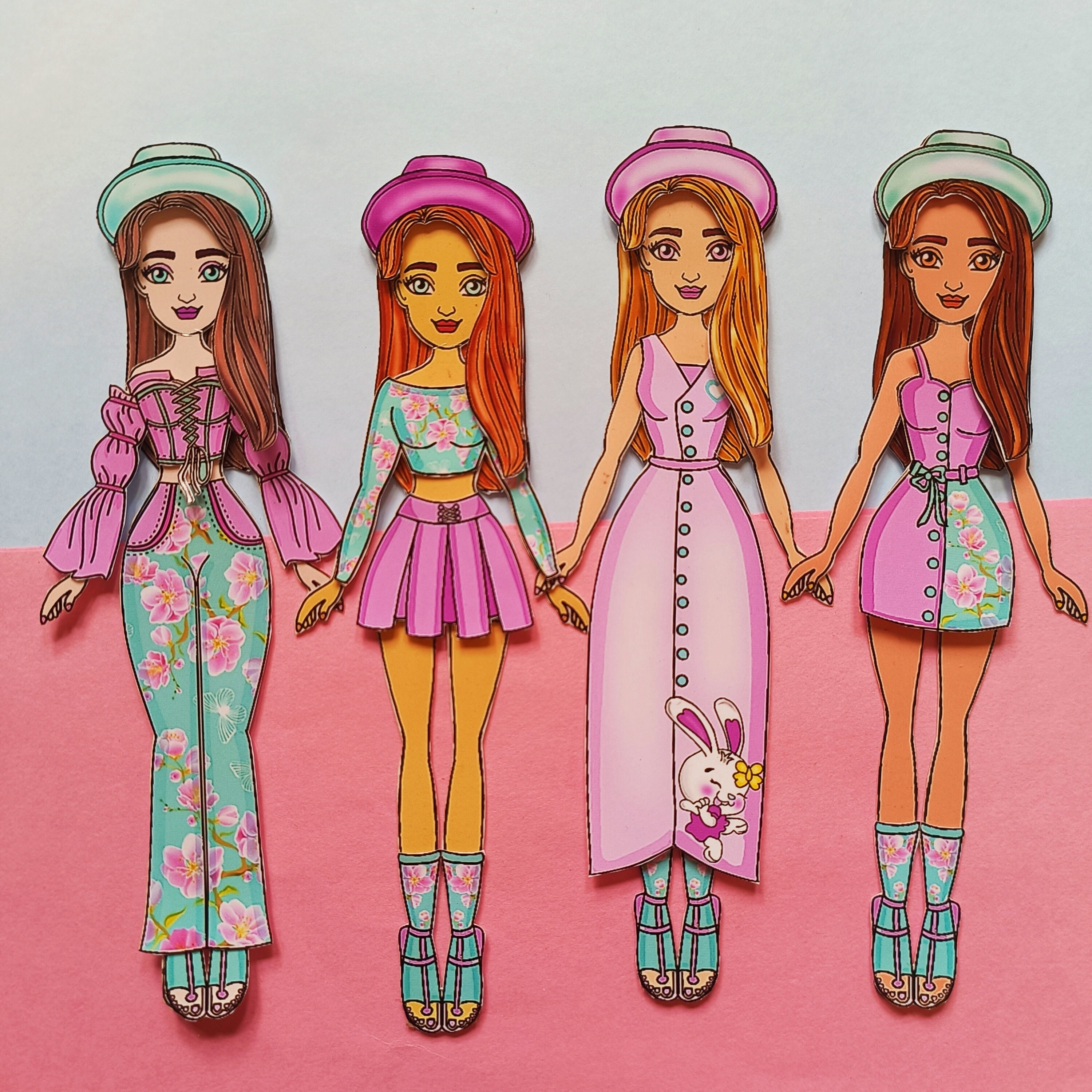 Printable Paper Doll Car Toy Template for Creative Play, Busy Book ...