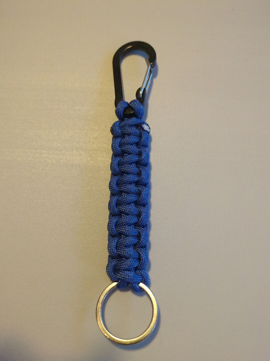 Cobra Knot Paracord Keychain Lanyard Single Color Etsy