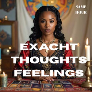 Same Hour Exact Thoughts Feelings Psychic Reading | Accurate Tarot,Energy Reading, Spiritual Insight,Clarity,Intuitive Message,Fast Delivery