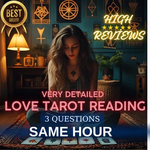 SAME HOUR LOVE , Very Detailed, Tarot Cars Reading, Deep Psychic Reading, Soulmate reading, Twinflawe Reading, Same Day