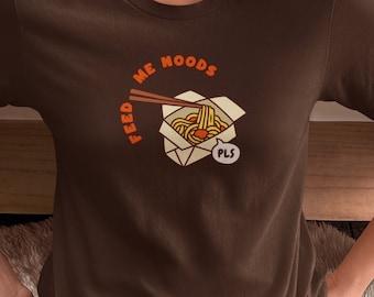 Dame noods por favor camisa, dame de comer camisa de fideos, camisa de fideos, camisa de comida, camisa de comida para mujeres, camisa de comida para hombres, camisa divertida, regalos