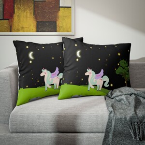 Unicorn Pillow Sham, unicorn pillow case, unicorn theme, unicorn gift, decorative pillow case, decorative pillow sham, funny pillow, funny