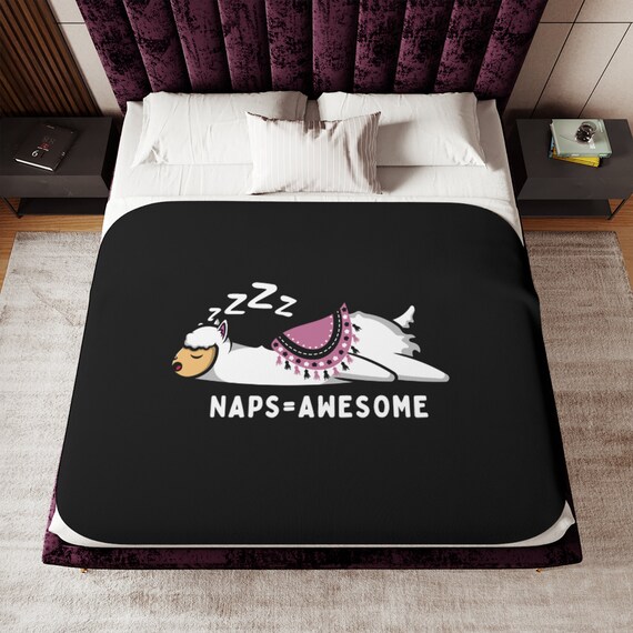 Napping Blanket Llama Blanket Llama Gift Llama Present Funny Blanket Funny Blanket for Naps Gift for Llama Lovers Unique Blankets Etsy