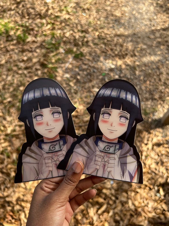 Naruto Hinata Hyuga Anime Motion Sticker For Car/Laptop/ 3D Lenticular  Peeker