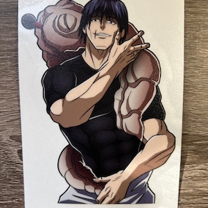 J.J.K Sorcerer Vinyl  -Anime stickers peeker  Cars/laptop/Hydroflask