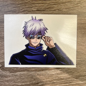 Vinyl  -Anime stickers peeker  Cars/laptop/Hydroflask