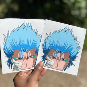 Arrancar Vinyl  -Anime stickers peeker  Cars/laptop/Hydroflask