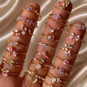 Bague ajustable Fairycore