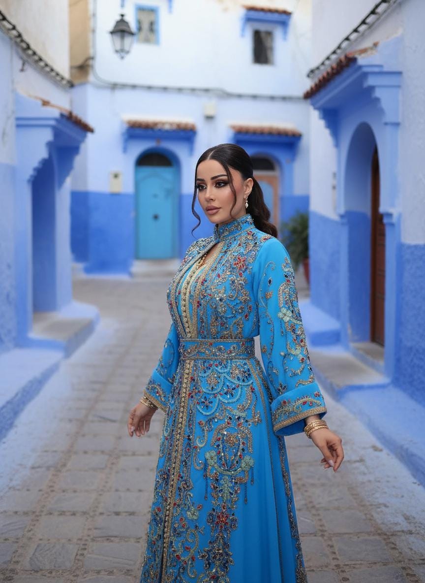 slim fit dress slacks Tea-Length Turquoise Glitter Dress with Open Back