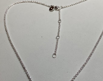 Stella and Dot silver tone chain. 8 inches with 3 inch extender. Lobster clasp. Logo attached. Like new condition.