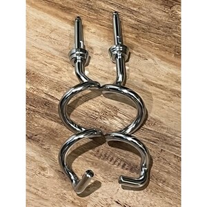 Vintage Oster Regency Kitchen Center 12 Speed Replacement Dough Hooks  Two (2)