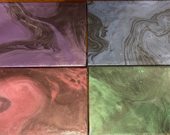 Acrylic paint pour set
