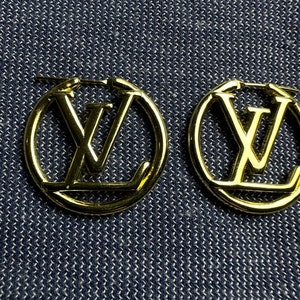 Louis Vuitton Hoops Earrings -  New Zealand