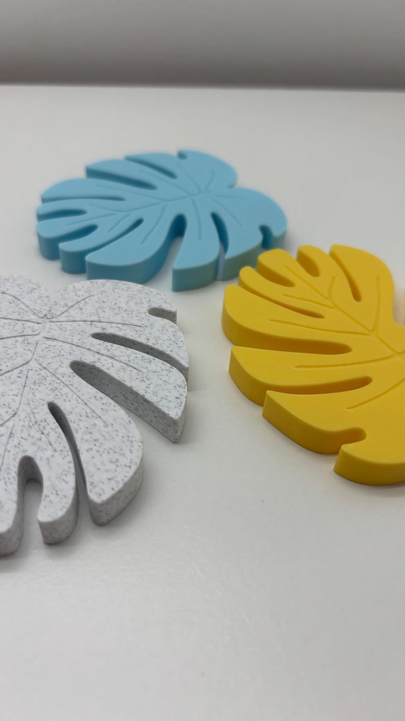 Monstera Leaf Can Opener & Coaster – 3D STL Files for 3D Printing - Etsy