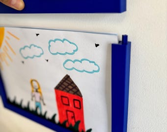A4 Frame Kids Art Display Storage - 3D Print STL Files