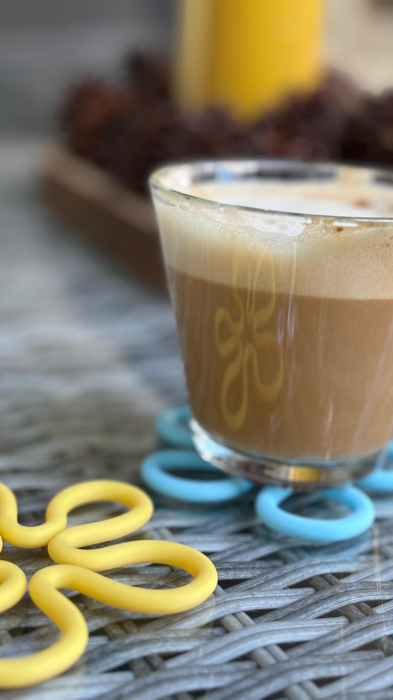 3d print stl files flower coasters