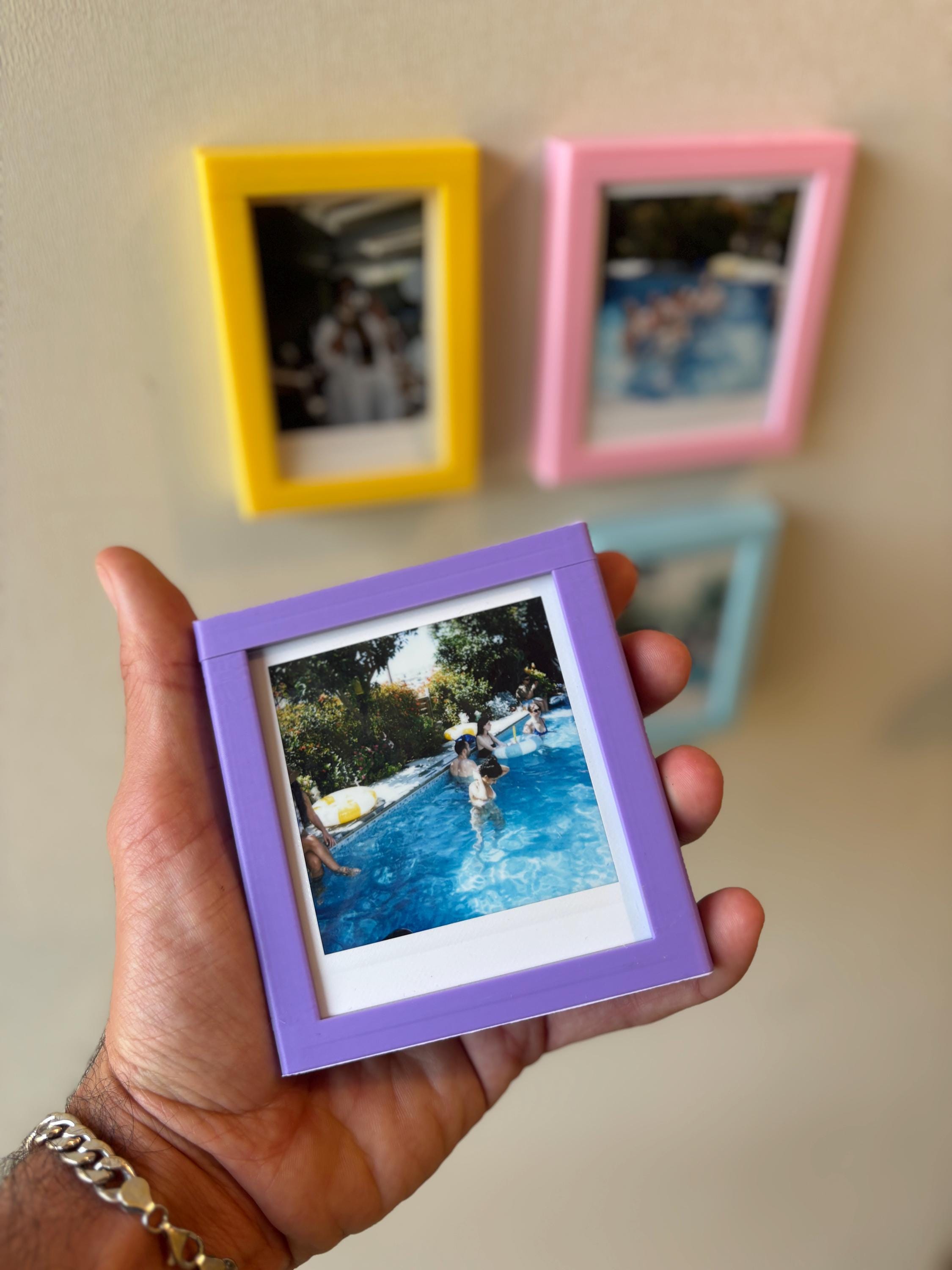 3D Printed Instax Mini & Square Photo Frames - STL File Download