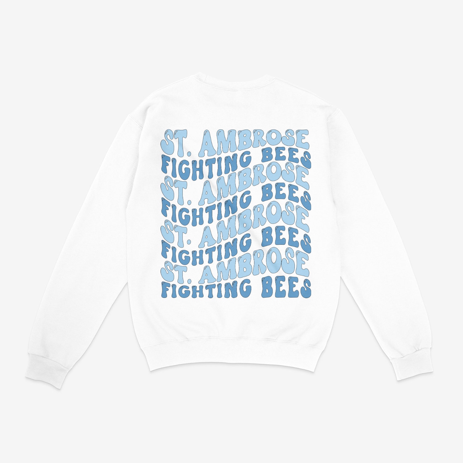 St. Ambrose Fighting Bees Crewneck Sweatshirt Etsy