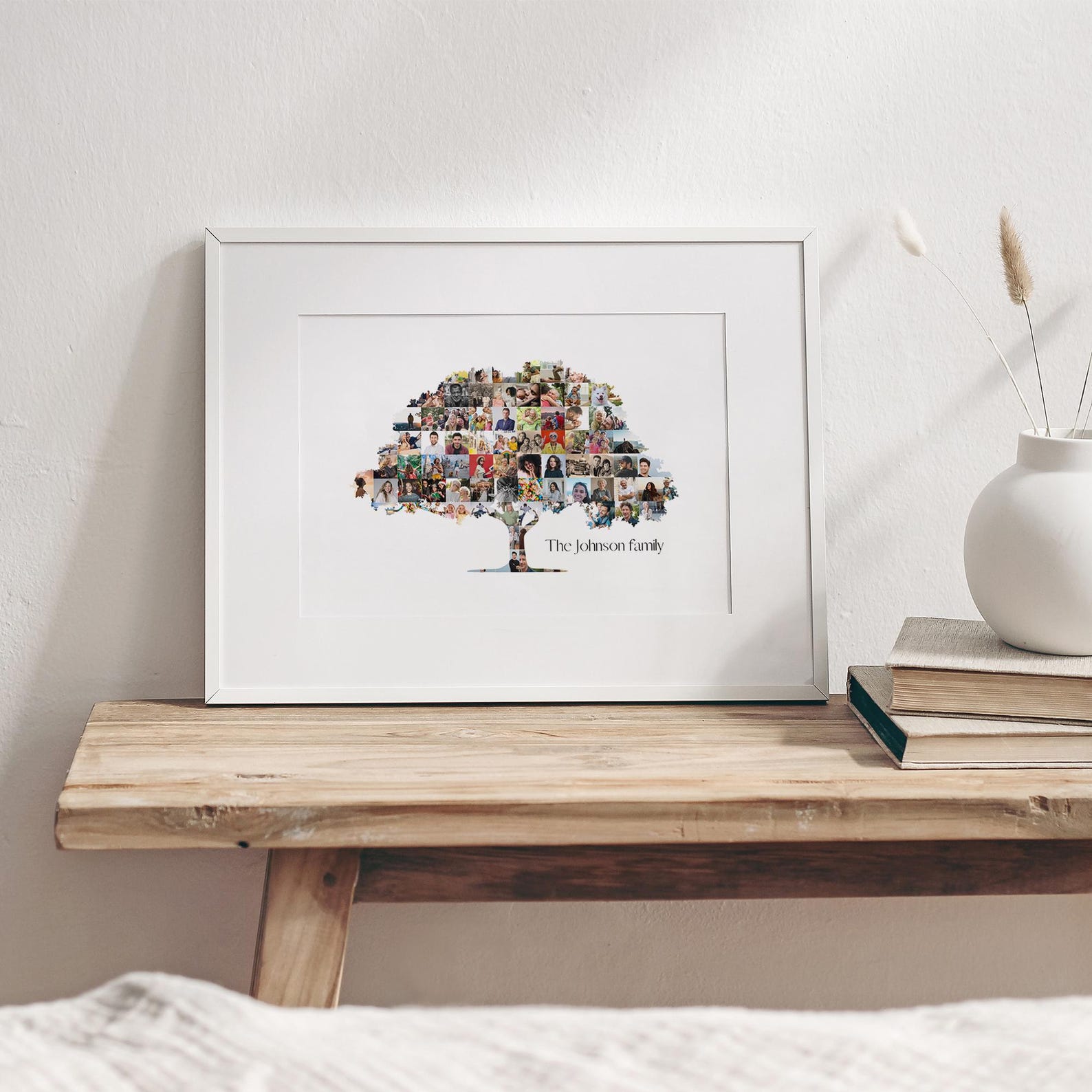 Family Tree Collage Family Tree Photo Collage Template Family Photo ...