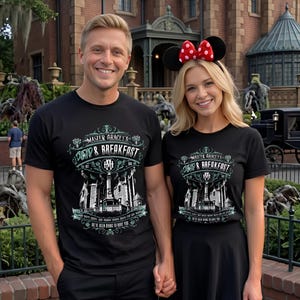 Master Graceys Dead and Breakfast PNG Haunted Mansion Spooky Halloween Design Sublimation 999 Happy Haunts Digital Download