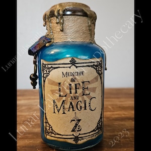 Zelda Life and Magic Potion Bottle/ Medicine of Life and Magic