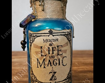 Zelda Life and Magic Potion Bottle/ Medicine of Life and Magic