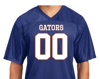 FULLY CUSTOMIZABLE Two Sided Mens Football Jersey for Any Team/ Football Mens Jersey/ Custom Football Shirt / Custom Football Jersey