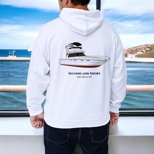 Custom Boat Hoodie Etsy UK